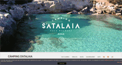 Desktop Screenshot of campingsatalaia.com