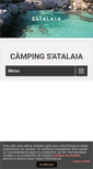 Mobile Screenshot of campingsatalaia.com
